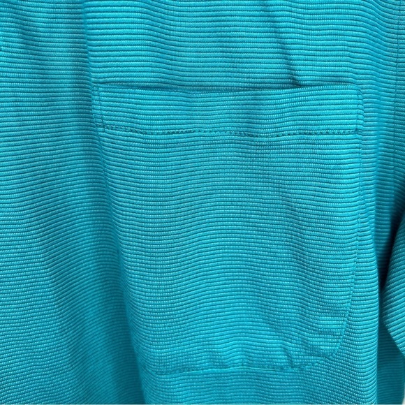 XL VAN HEUSEN GREEN FLEX POLO SHORT  SHORT SLEEVE  ATHLETIC GOLF STRETCH - Picture 4 of 8